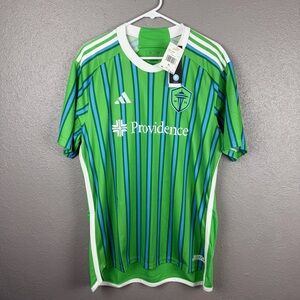 New Adidas MLS Seattle Sounders Home Soccer Jersey HZ6187 Men’s XL MSRP $100